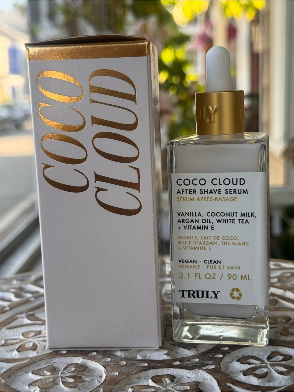 Truly Coco Cloud After Shave Serum Coconut Vanilla 3.1 oz New in Box